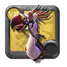 Saddled Terrorbird
